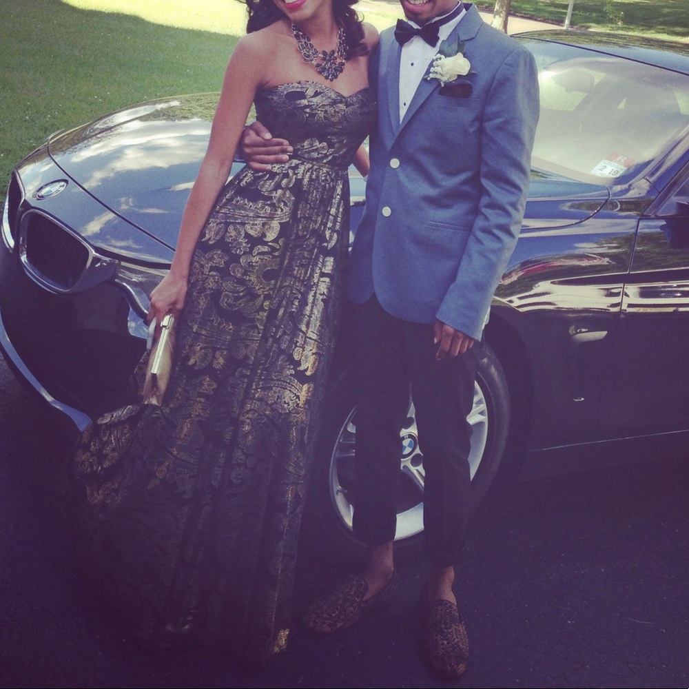 Black & Gold Gown